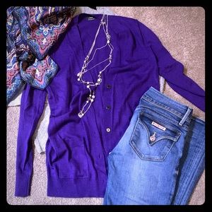 Size small J. Crew button up Cardigan. 100% Wool.